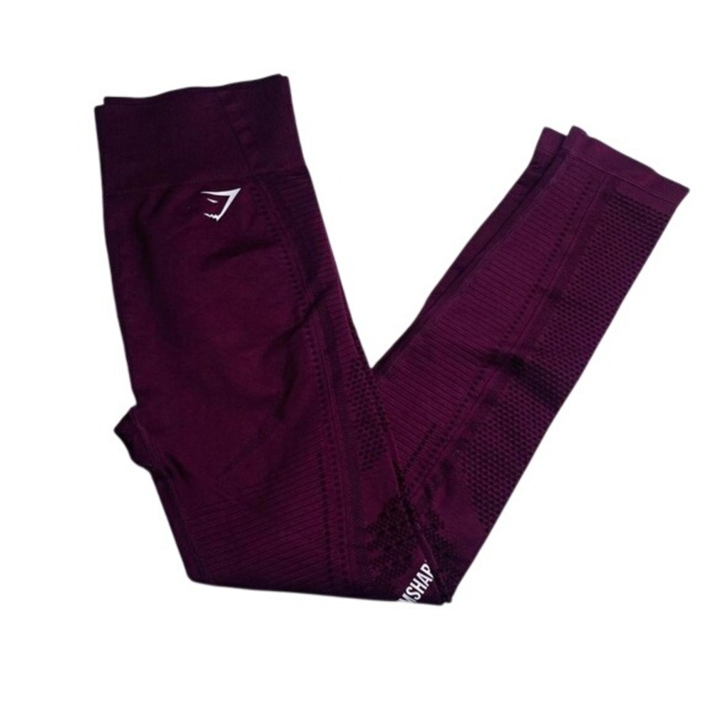 Gymshark Flawless Knit Ruby Cutout Leggings